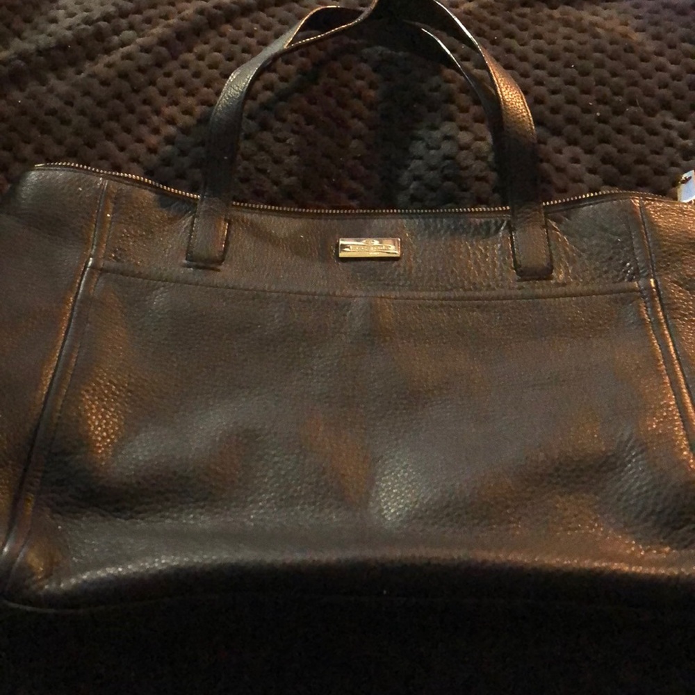 Kate spade black leather purse
